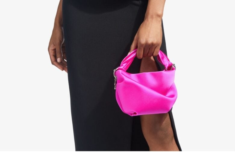 borsa fucsia Jimmy choo