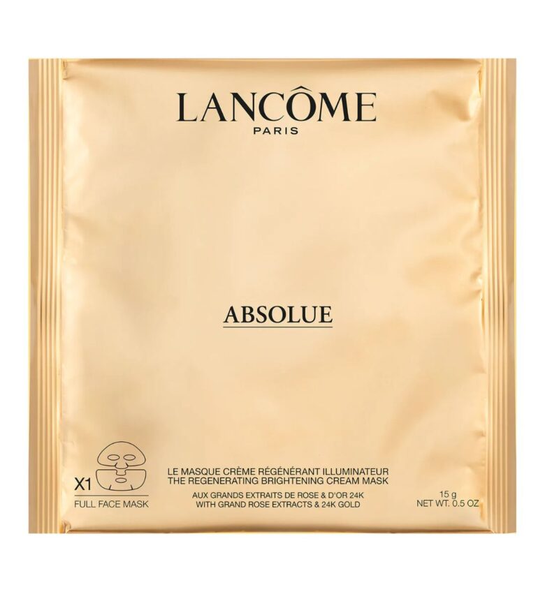 lancome absolue gold sheet mask