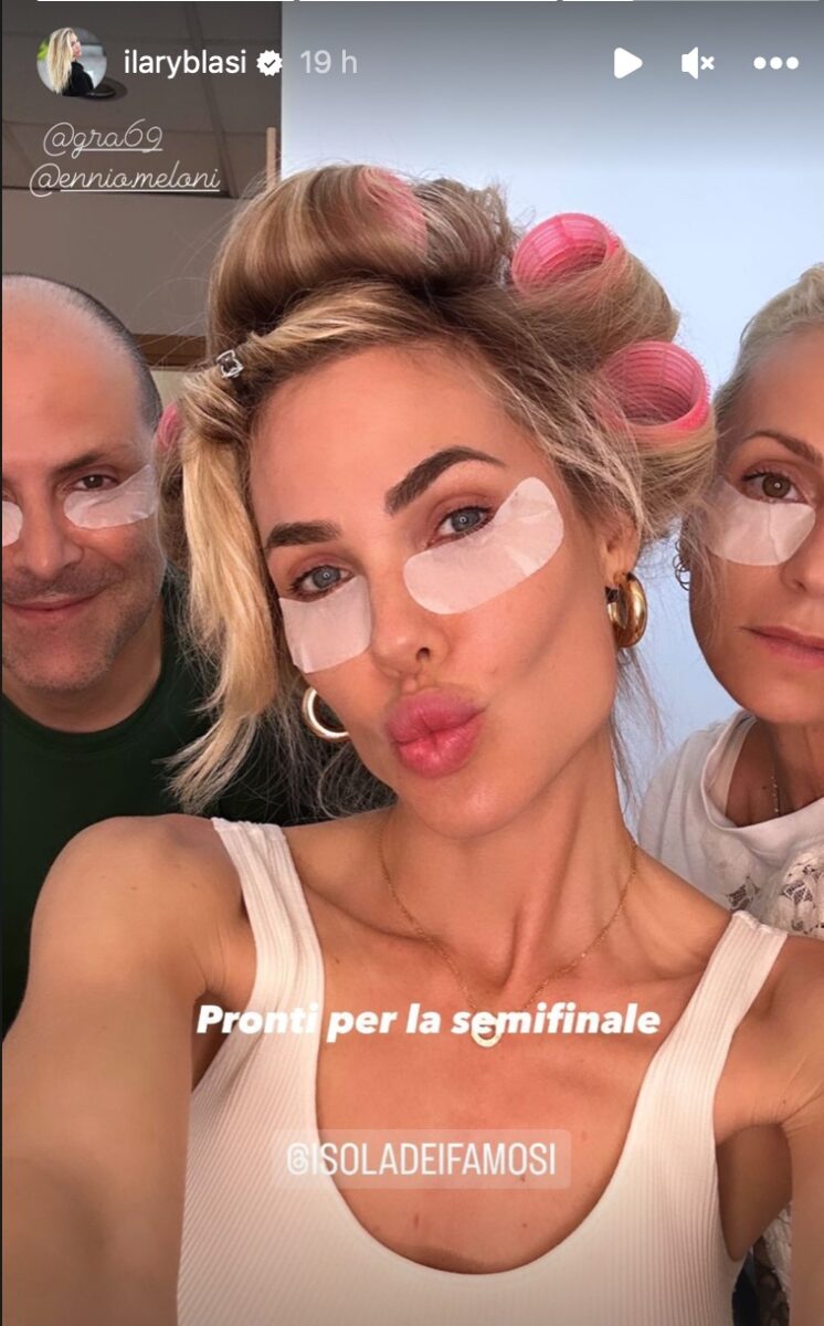 ilary blasi glam team