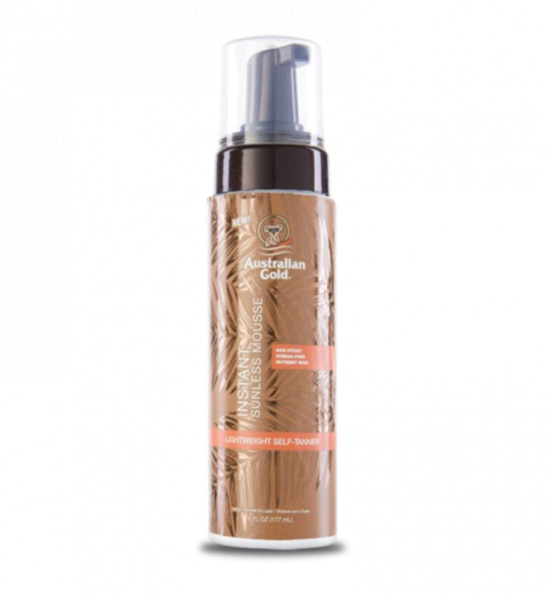 Australian gold mousse self tanner