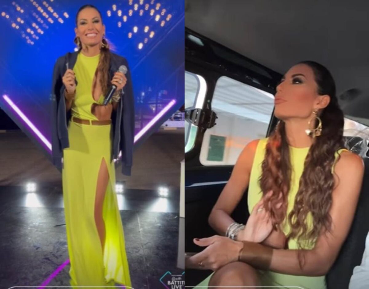 Galleria foto 'Elisabetta Gregoraci fa tendenza con l’abito fluo e le beach waves da sirena. Che Stile!' - foto 1