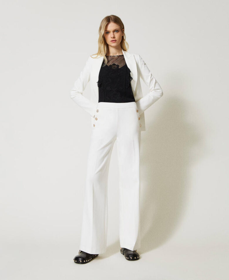 Twinset completo bianco