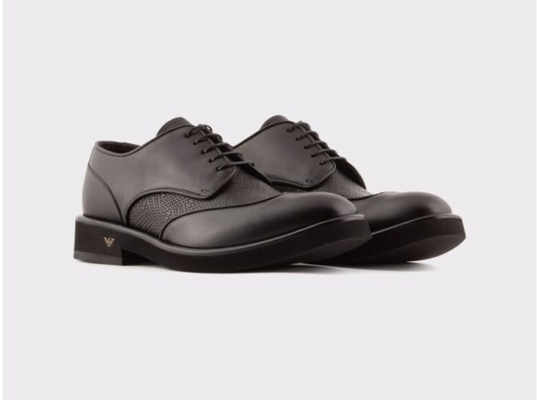 scarpe Armani derby uomo