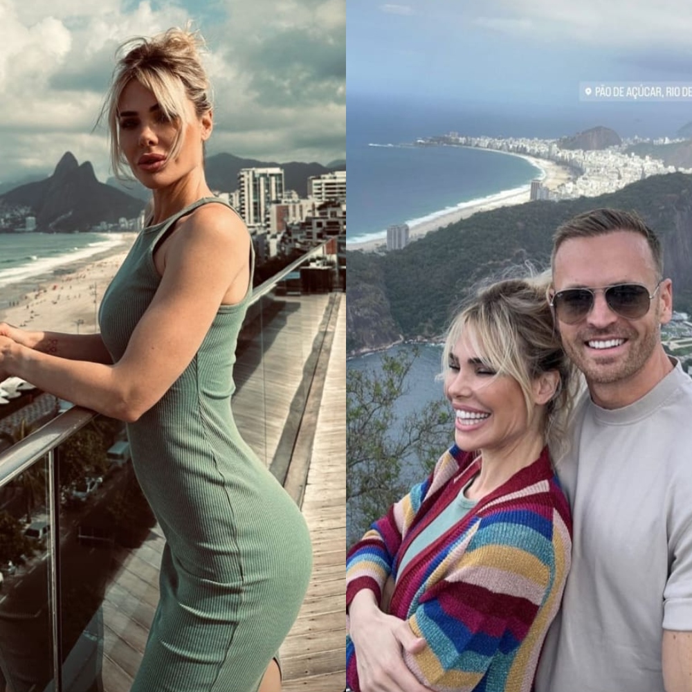 Galleria foto 'Ilary Blasi con outfit sexy e multicolor in vacanza in Brasile' - foto 1