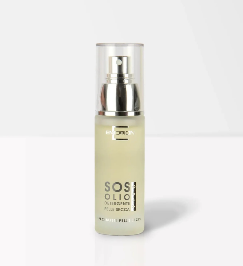 Emotion SOS pelle secca è un Olio detergente idrosolubile