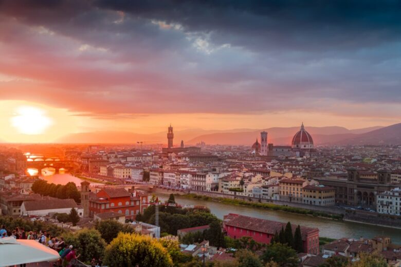 Firenze al tramonto