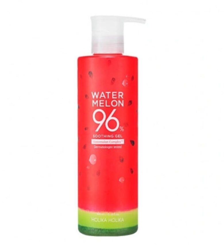 Holika Holika watermelon 96%, il gel rinfrescante e idratante per viso e corpo