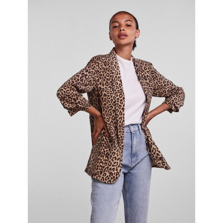blazer leopardato