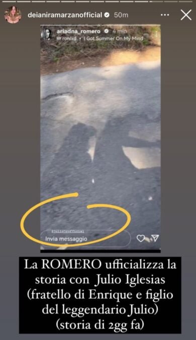 Romero e Julio Iglesias Jr.