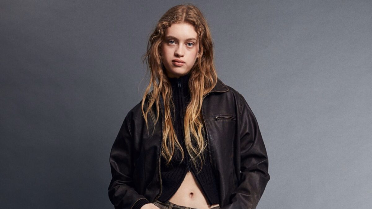Giacca di sales pelle h&m