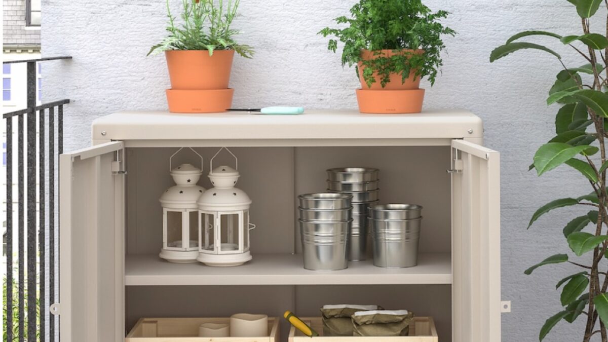 5 Scaffali e Armadietti da esterno firmati Ikea, belli e pratici!