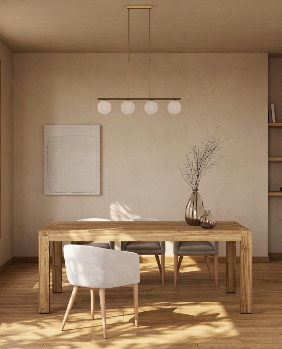 Galleria foto 'Tavolo da pranzo in stile naturale: 5 consigli per scegliere quello più adatto al tuo soggiorno…' - foto 4