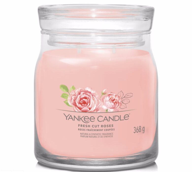 yankee candle rosa