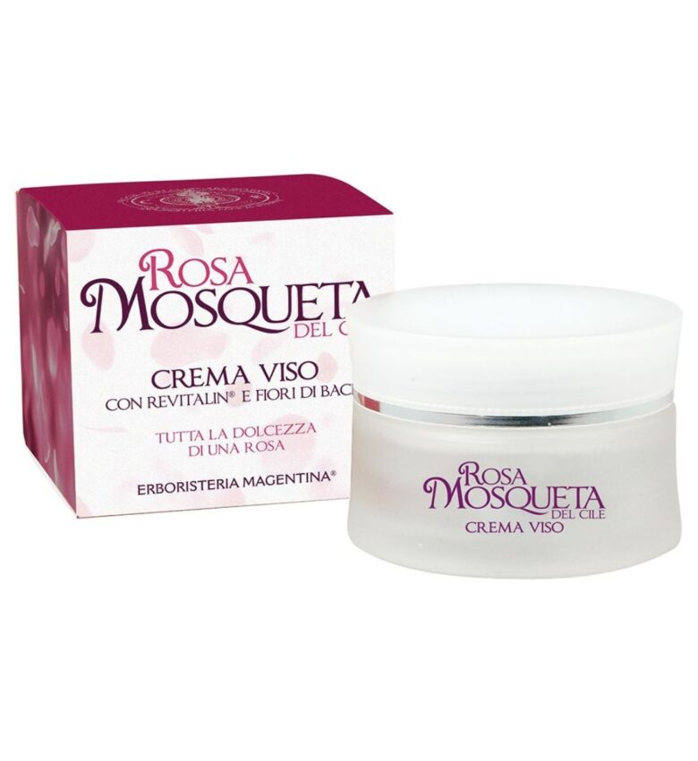 Erboristeria Magentina Crema Viso Rosa Mosqueta al Revitalin,