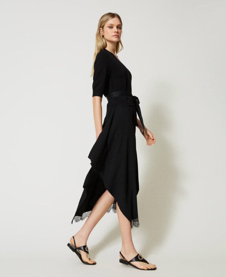 Twinset abito nero