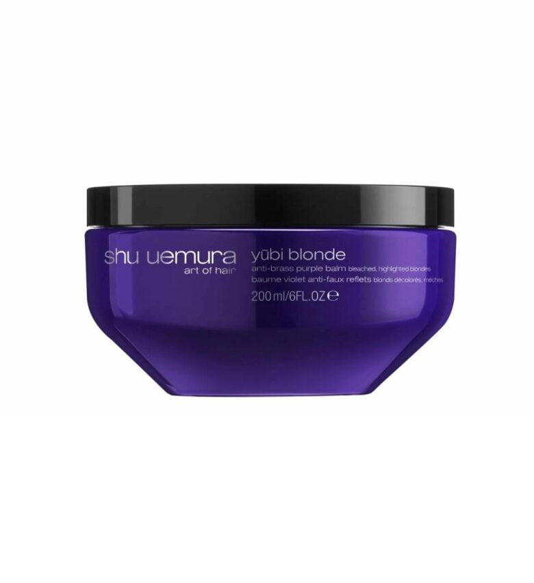 maschera viola anti-giallo Shu Uemura Yubi Blonde