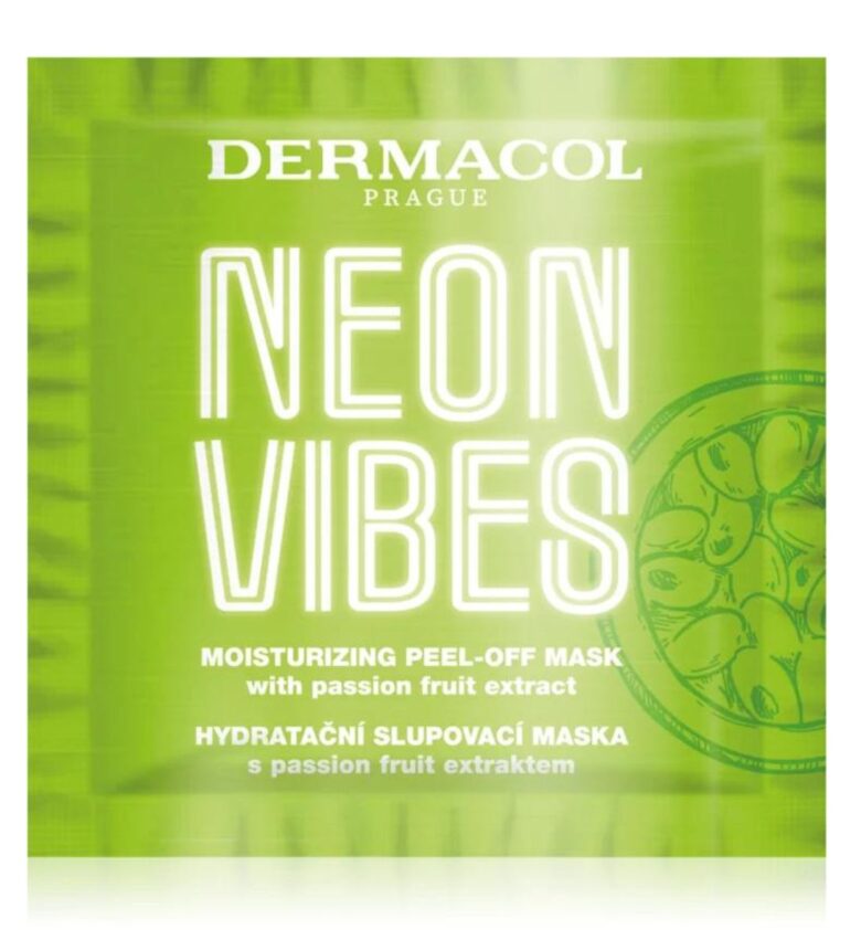 Dermacol Neon Vibes maschera peel-off idratante
