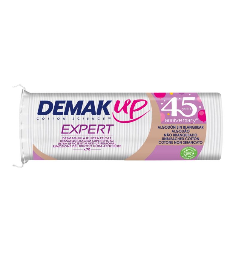 Dischetti in cotone non sbiancato, la nuova linea Demak'Up Expert