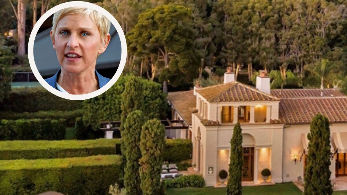 Ellen DeGeneres restaura e vende un’incredibile Villa a Montecito: vale quasi 50 milioni di Dollari!