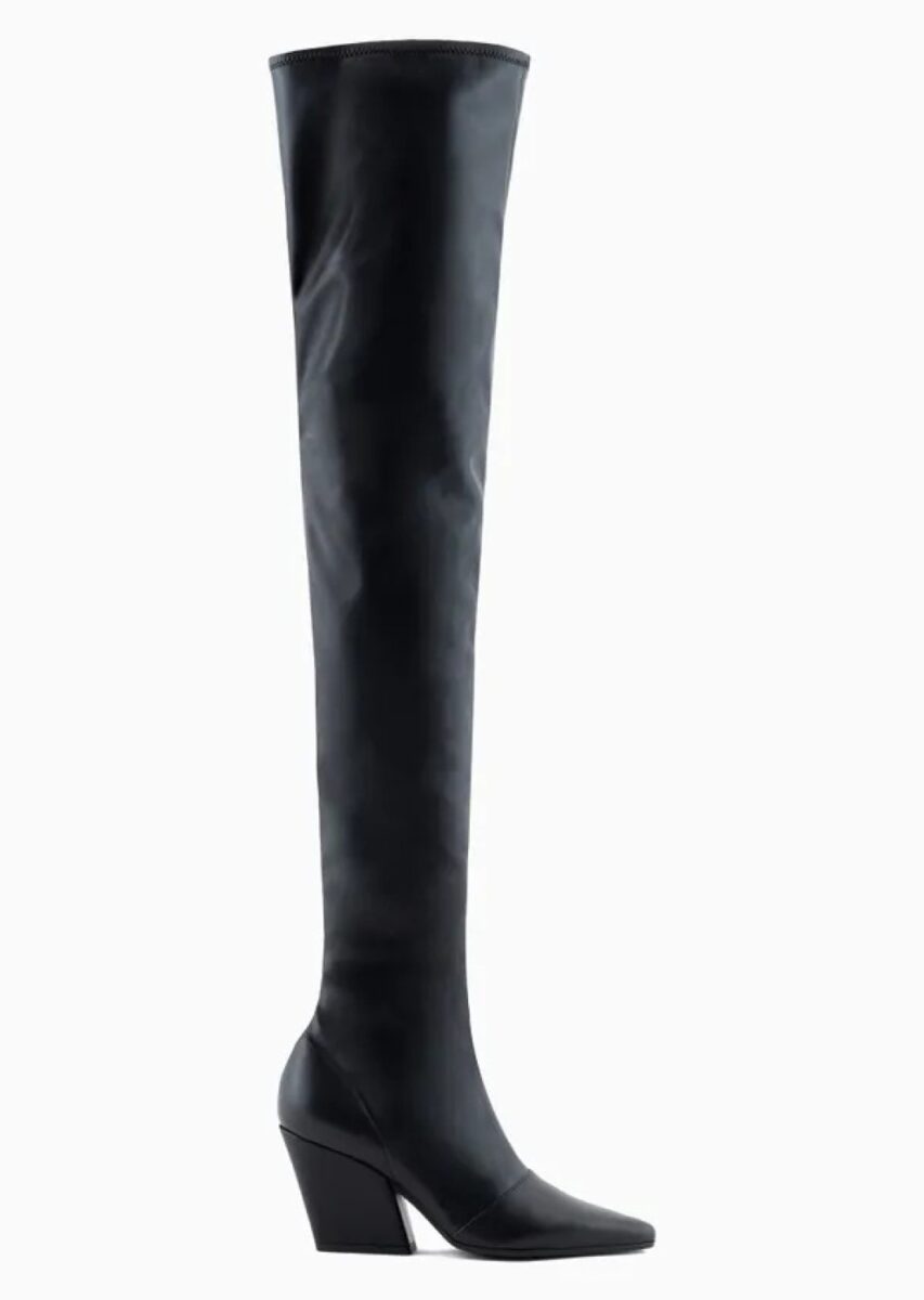 stivali cuissardes di Emporio Armani