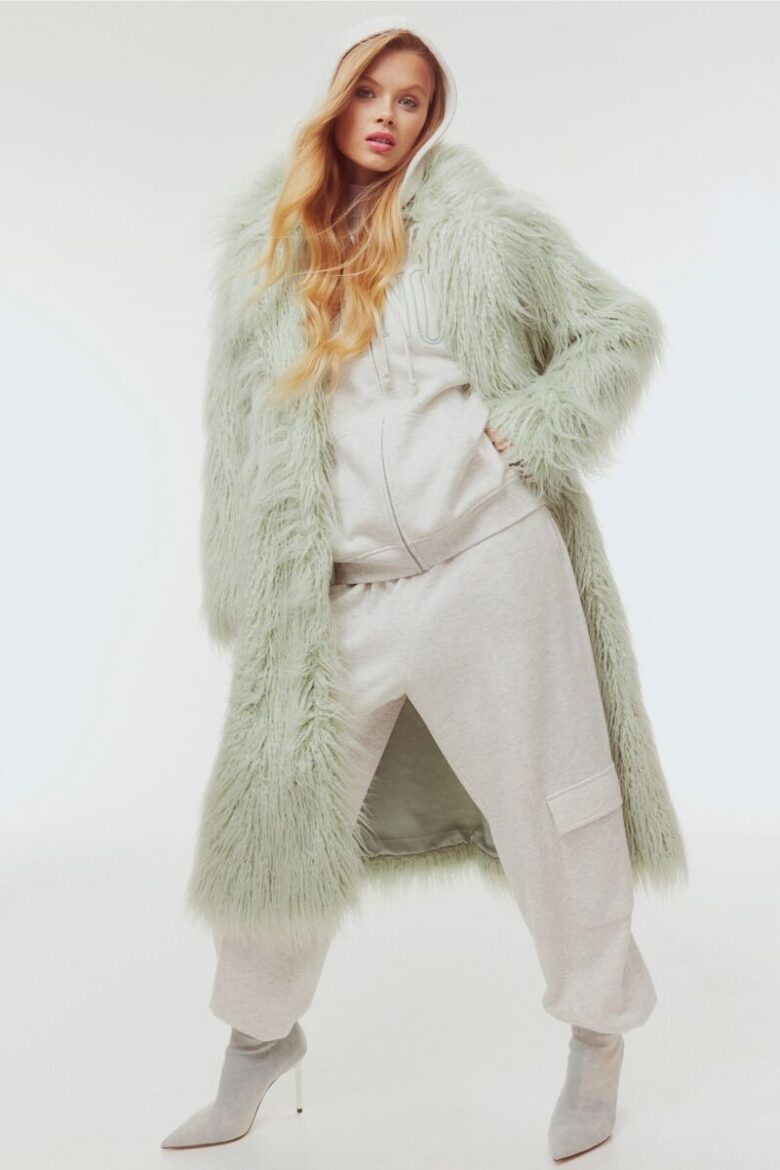 cappotto pelliccia H&M
