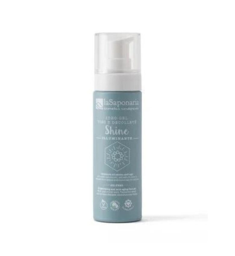 Idro-gel viso illuminante shine La Saponaria