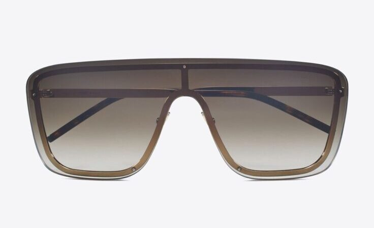 Occhiali da sole Saint Laurent mascherina