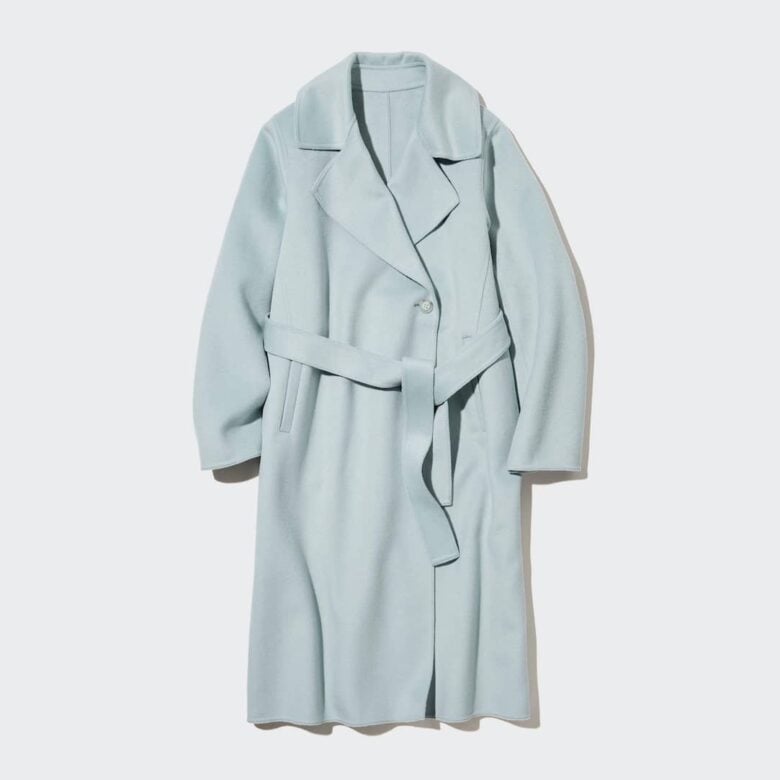Uniqlo cappotto pastello