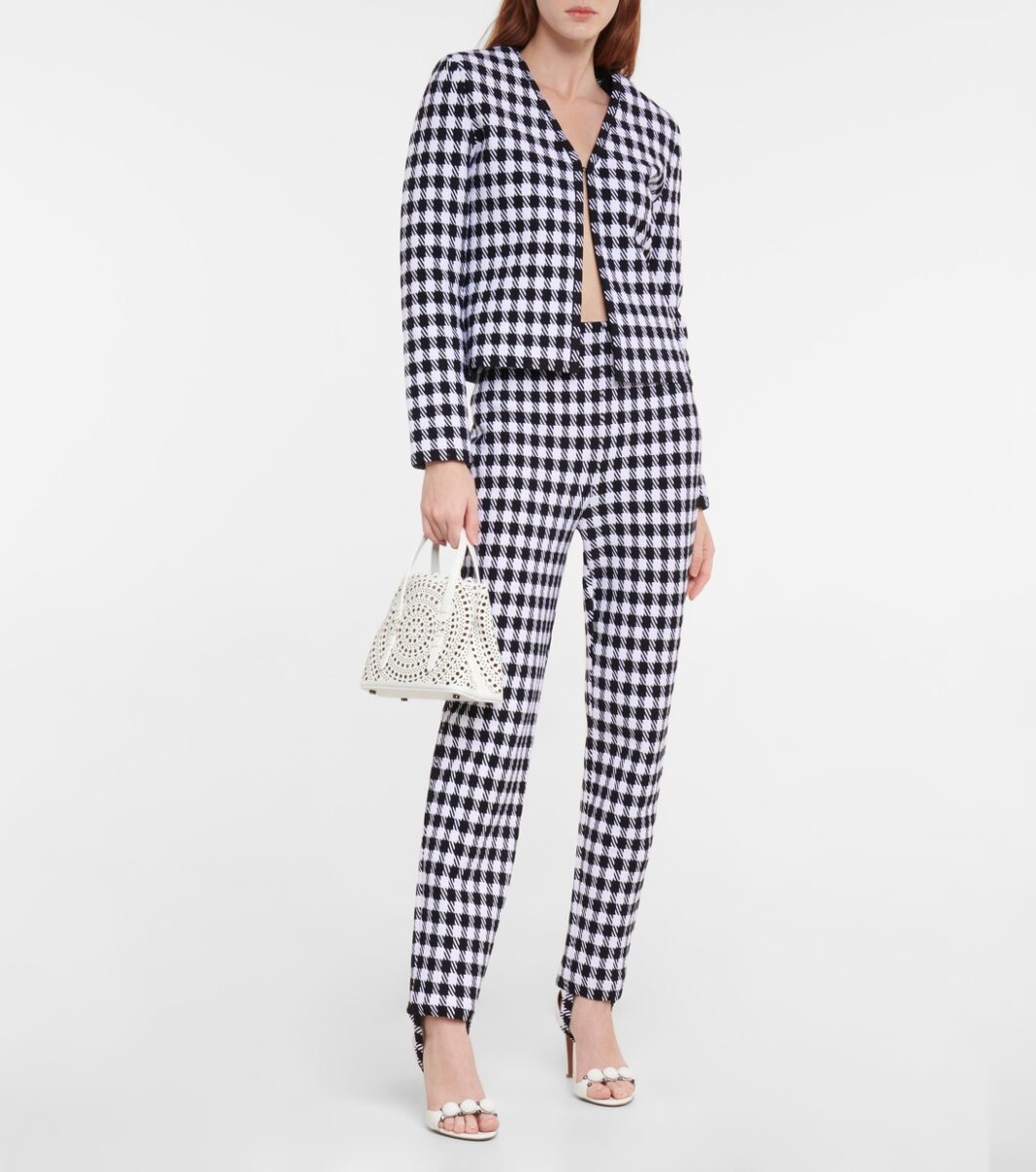 alaia stirrup leggings