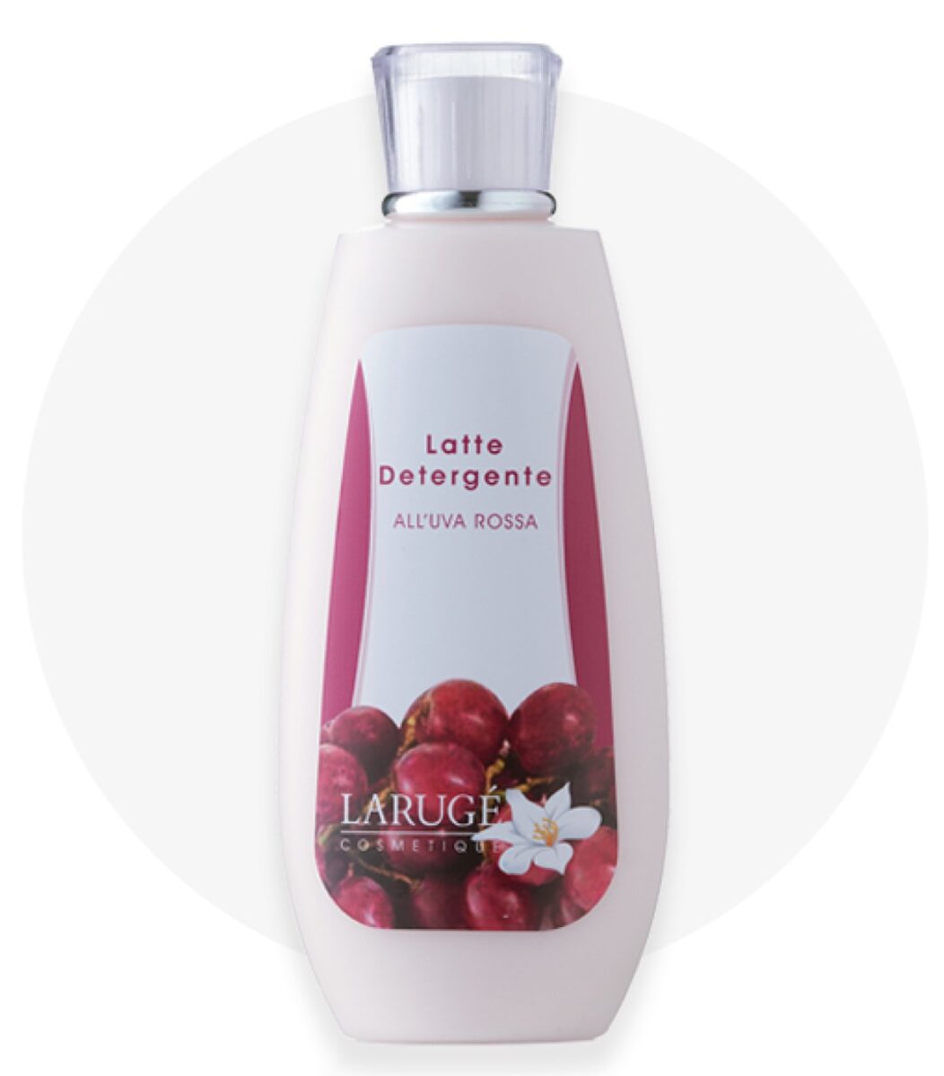 latte detergente all'uva