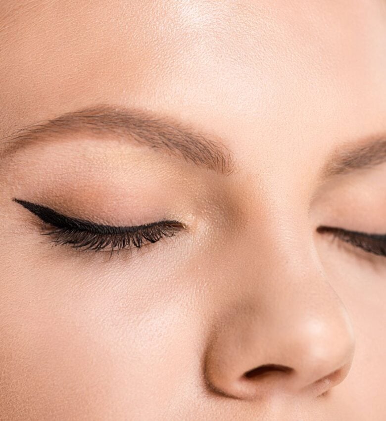 eyeliner leggero make up ufficio