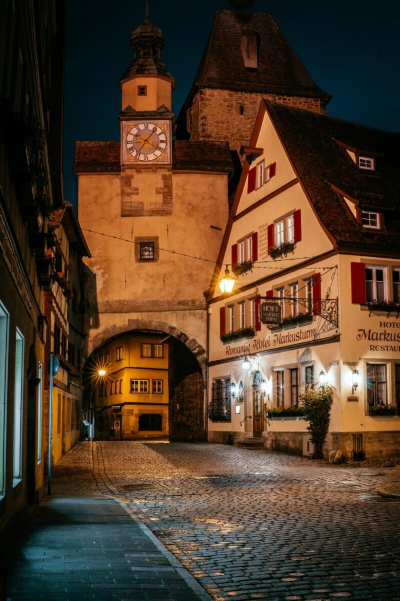 Rothenburg ob der Tauber, Germania, Baviera