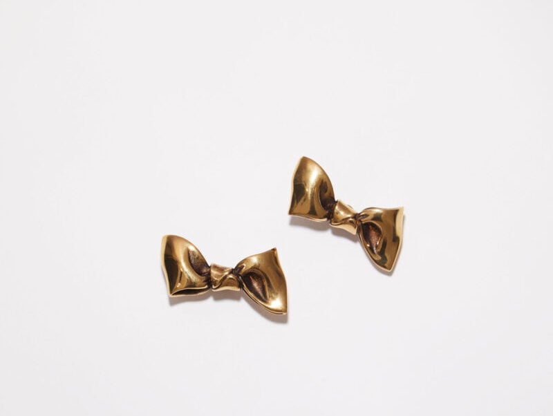 orecchini fiocco acne studios