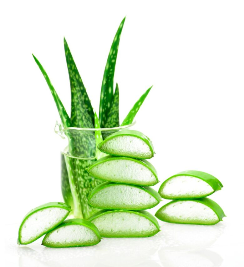 aloe come base scrub per pelle grassa