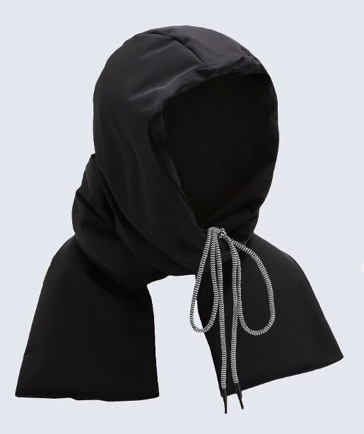 balaclava con sciarpa