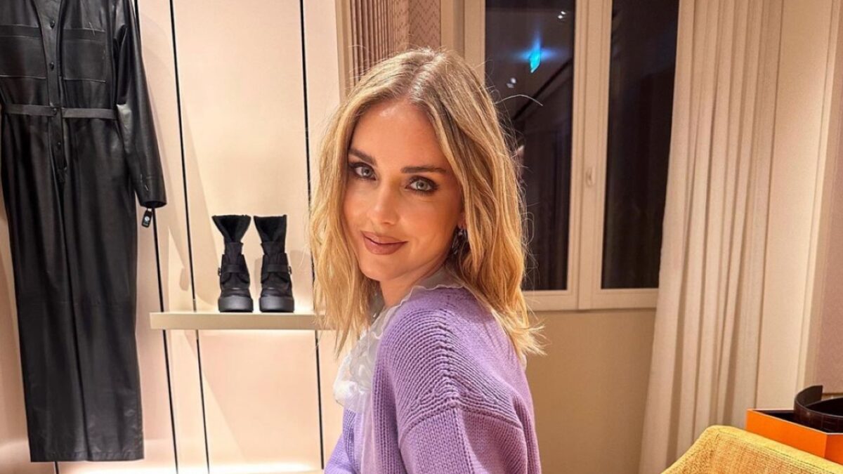 Chiara Ferragni, il suo dicembre è… Lilla! Guarda il Look (FOTO)