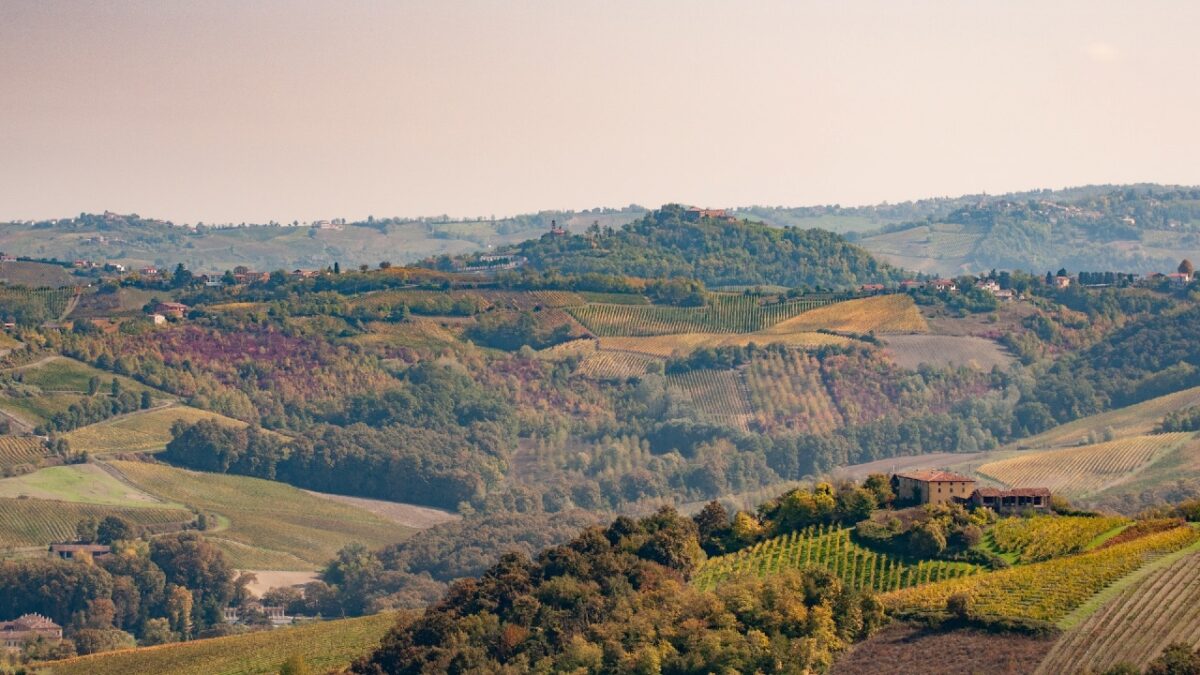 Un Panorama così non l’avete mai visto: un Borgo con vista sulla Langa del Barolo spettacolare!