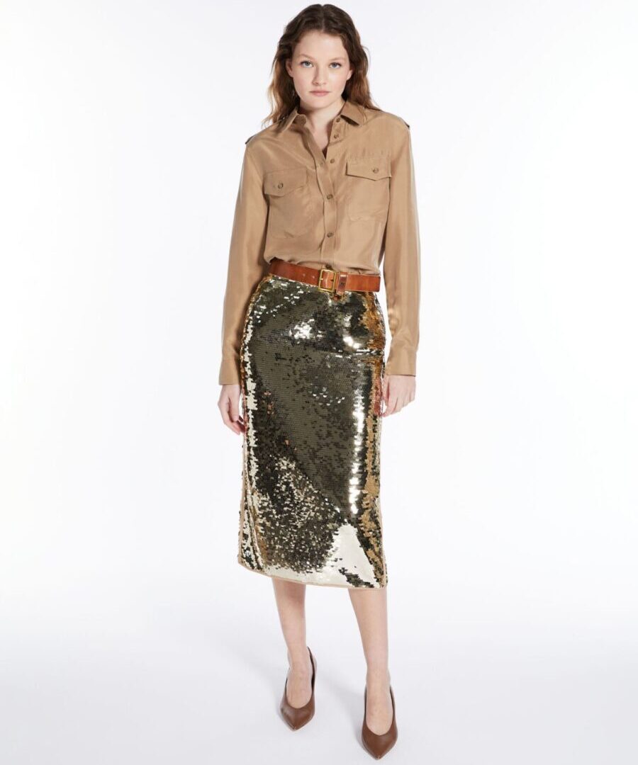 max mara gonne paillettes