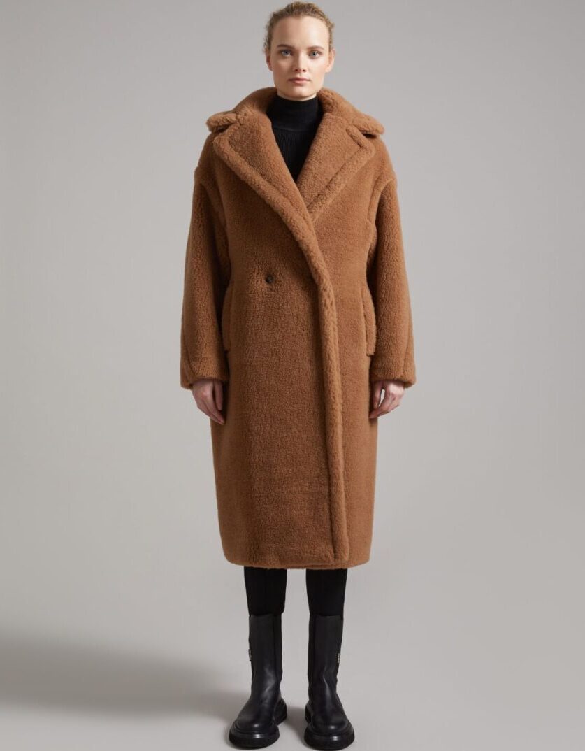 teddy coat max mara