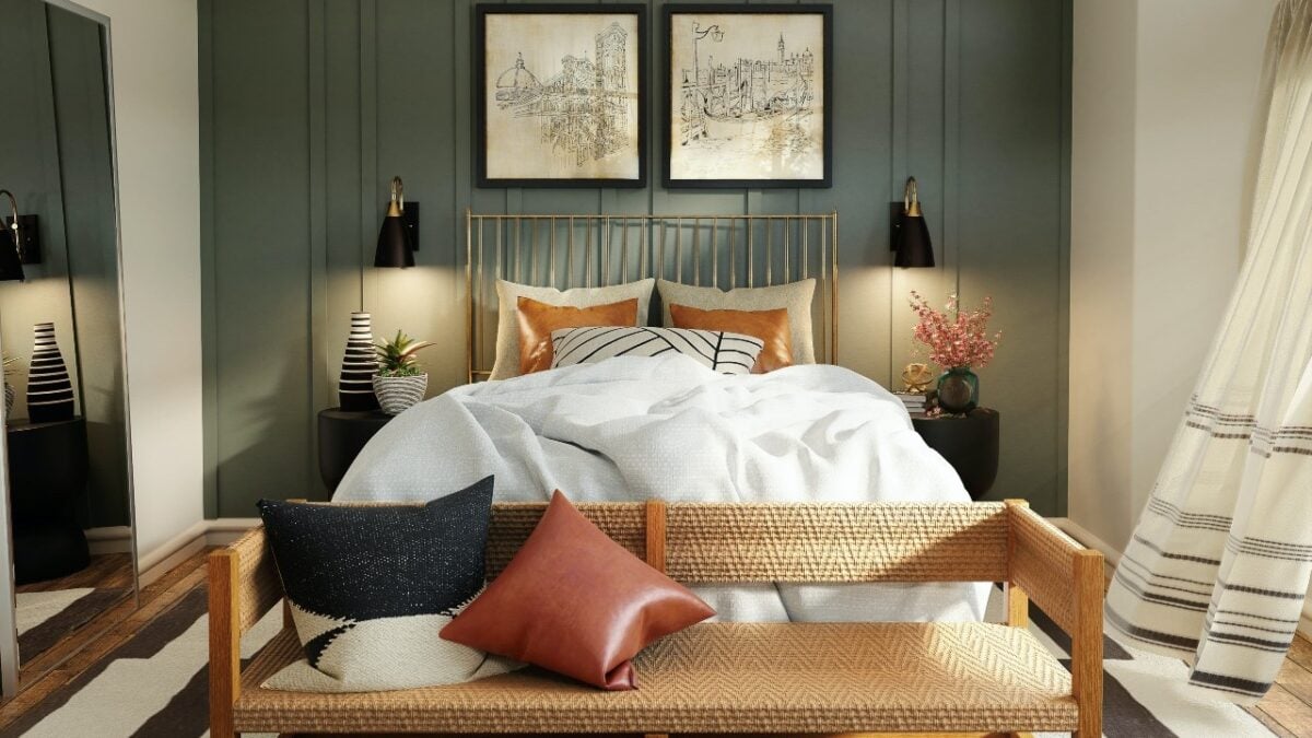 Galleria foto 'Come cambiare Look a una stanza solo decorando le pareti…' - foto 2