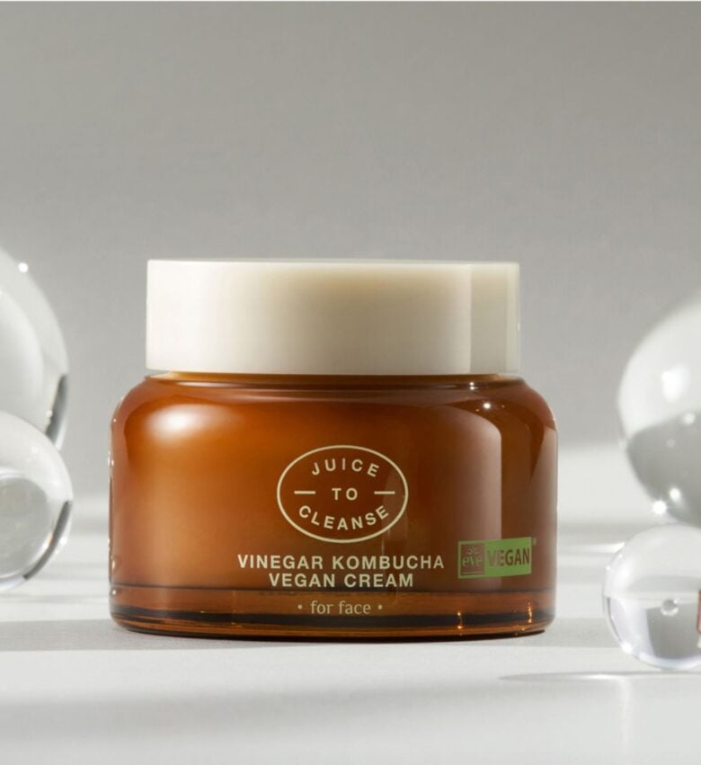 Juice to Cleanse Vinegar Kombucha Cream for Face