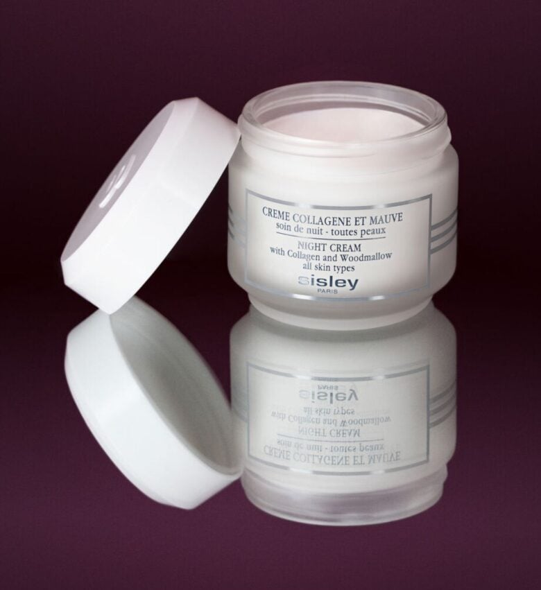 sisley creme collagene et mauve