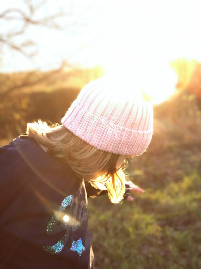 cappello invernale rosa