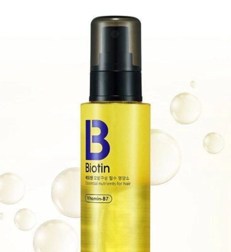 Biotin Damage Care Oil Mist di Holika Holika