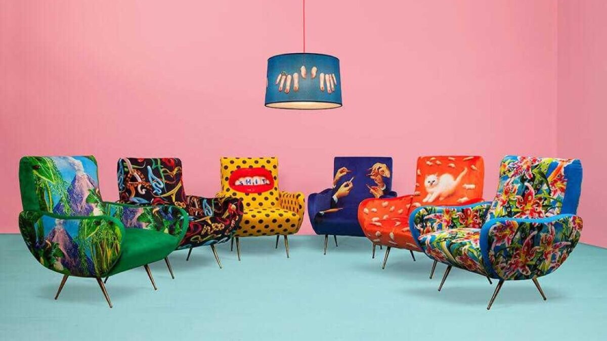 Ispirazione Pop Art: mobili e complementi per una casa sopra le righe!