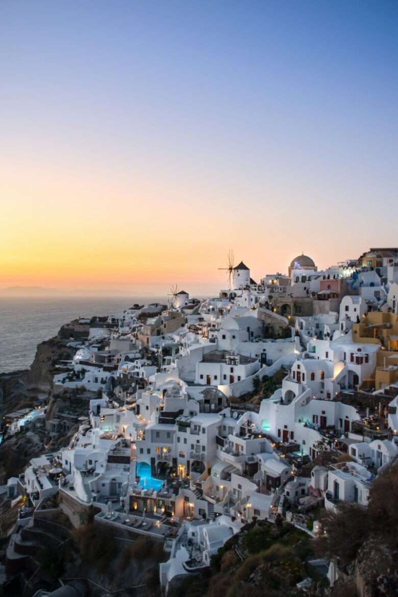tramonto santorini
