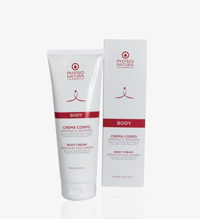 Physio Natura, la crema corpo con Geranio e Zenzero