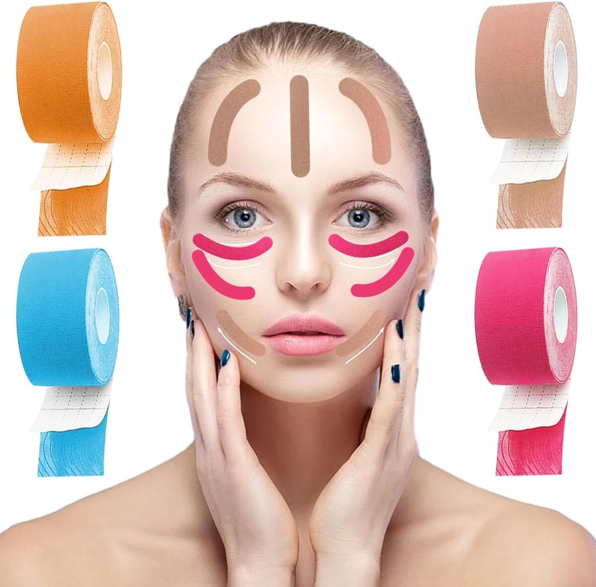 Galleria foto 'Come funziona il Face Taping, quali sono i benefici e i cerotti da provare…' - foto 3