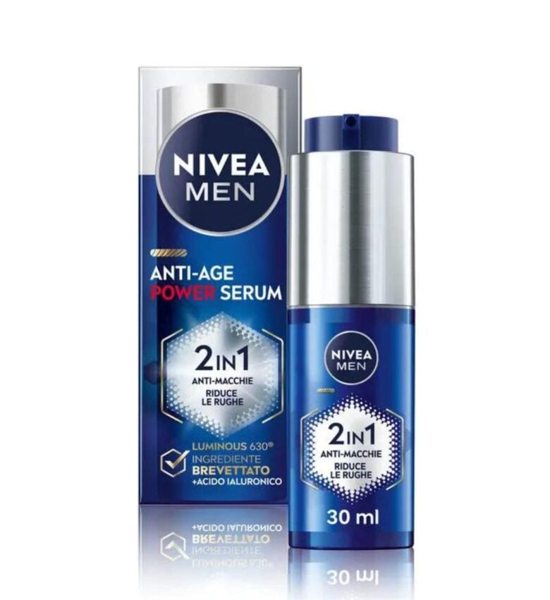 nivea men power serum antietà 2 in 1