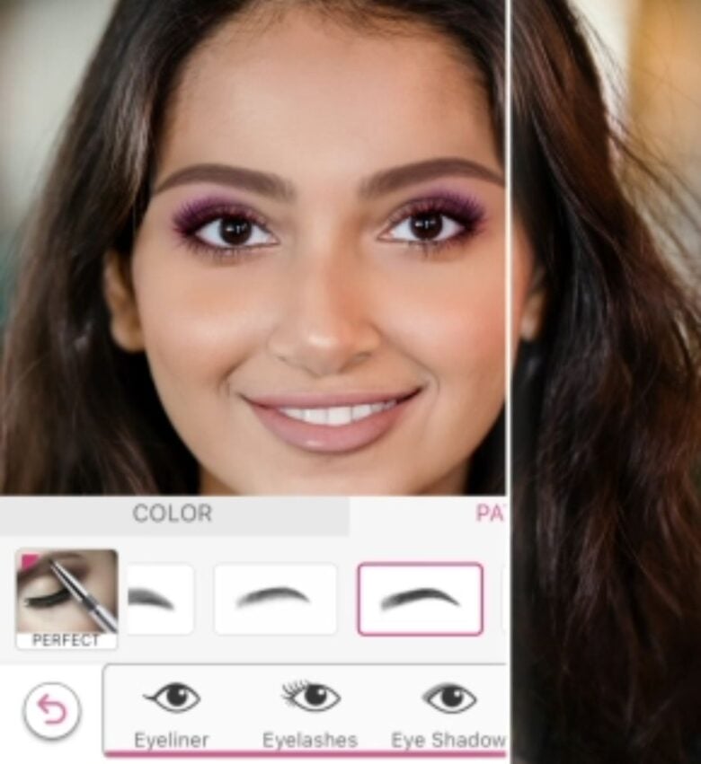 youcam make up frame